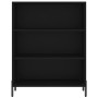 Tall black engineered wood sideboard 69.5x32.5x180 cm by vidaXL, Sideboards - Ref: Foro24-3189582, Price: 130,84 €, Discount: %