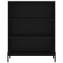Tall black engineered wood sideboard 69.5x32.5x180 cm by vidaXL, Sideboards - Ref: Foro24-3189582, Price: 123,24 €, Discount: %