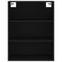 Tall black engineered wood sideboard 69.5x32.5x180 cm by vidaXL, Sideboards - Ref: Foro24-3189582, Price: 130,84 €, Discount: %