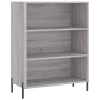 Aparador alto madera de ingeniería gris Sonoma 69,5x32,5x180 cm by vidaXL, Sideboards - Ref: Foro24-3189587, Price: 120,38 €,...