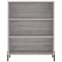 Aparador alto madera de ingeniería gris Sonoma 69,5x32,5x180 cm von vidaXL, Sideboards - Ref: Foro24-3189587, Preis: 113,56 €...
