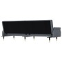 Sofa bed with dark gray velvet cushions by vidaXL, Sofas - Ref: Foro24-351858, Price: 298,19 €, Discount: %