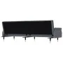 Sofa bed with dark gray velvet cushions by vidaXL, Sofas - Ref: Foro24-351858, Price: 295,51 €, Discount: %
