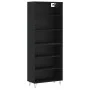 Aparador alto madera de ingeniería negro 69,5x32,5x180 cm von vidaXL, Sideboards - Ref: Foro24-3189566, Preis: 119,57 €, Raba...