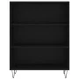 Aparador alto madera de ingeniería negro 69,5x32,5x180 cm von vidaXL, Sideboards - Ref: Foro24-3189566, Preis: 119,57 €, Raba...