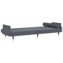 Schlafsofa mit dunkelgrauen Samtkissen von vidaXL, Sofas - Ref: Foro24-351858, Preis: 298,19 €, Rabatt: %