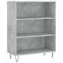 Concrete gray engineered wood tall sideboard 69.5x32.5x180 cm by vidaXL, Sideboards - Ref: Foro24-3189569, Price: 102,23 €, D...