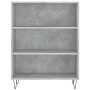 Concrete gray engineered wood tall sideboard 69.5x32.5x180 cm by vidaXL, Sideboards - Ref: Foro24-3189569, Price: 107,04 €, D...