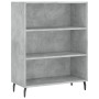 Aparador alto madera ingeniería gris hormigón 69,5x32,5x180 cm von vidaXL, Sideboards - Ref: Foro24-3189593, Preis: 114,51 €,...