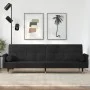Schlafsofa mit schwarzen Samtkissen von vidaXL, Sofas - Ref: Foro24-351861, Preis: 293,62 €, Rabatt: %