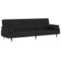 Schlafsofa mit schwarzen Samtkissen von vidaXL, Sofas - Ref: Foro24-351861, Preis: 293,62 €, Rabatt: %