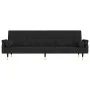 Schlafsofa mit schwarzen Samtkissen von vidaXL, Sofas - Ref: Foro24-351861, Preis: 293,62 €, Rabatt: %