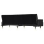 Sofá cama con cojines terciopelo negro by vidaXL, Sofas - Ref: Foro24-351861, Price: 300,21 €, Discount: %