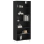 Aparador alto madera de ingeniería negro 69,5x32,5x180 cm von vidaXL, Sideboards - Ref: Foro24-3189558, Preis: 126,28 €, Raba...
