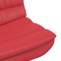 Silla giratoria Rojo 63 x 75 x 76 cm PU