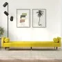Sofá cama con cojines terciopelo amarillo de vidaXL, Sofás - Ref: Foro24-351862, Precio: 308,84 €, Descuento: %