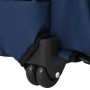 Carrito para mascotas 3 en 1, diseño azul, 48 x 32 x (57-106)