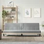 Light gray fabric sofa bed with cup holders by vidaXL, Sofas - Ref: Foro24-351863, Price: 275,49 €, Discount: %