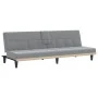 Light gray fabric sofa bed with cup holders by vidaXL, Sofas - Ref: Foro24-351863, Price: 275,49 €, Discount: %