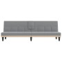 Schlafsofa mit Getränkehalter Stoff hellgrau von vidaXL, Sofas - Ref: Foro24-351863, Preis: 280,74 €, Rabatt: %
