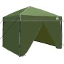 Carpa Tipo Dosel Pop-up Verde 250 x 250 cm tela