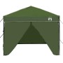 Carpa Tipo Dosel Pop-up Verde 250 x 250 cm tela