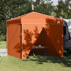 Carpa Tipo Dosel Pop-up Naranja 250 x 250 cm tela