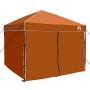 Carpa Tipo Dosel Pop-up Naranja 250 x 250 cm tela
