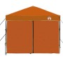 Carpa Tipo Dosel Pop-up Naranja 250 x 250 cm tela