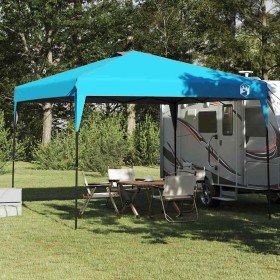 Carpa Tipo Dosel Pop-up Azul 300 x 300 cm tela
