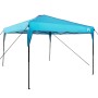 Carpa Tipo Dosel Pop-up Azul 300 x 300 cm tela