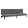 Schlafsofa mit Getränkehalter aus dunkelgrauem Stoff von vidaXL, Sofas - Ref: Foro24-351864, Preis: 275,49 €, Rabatt: %