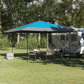 Carpa Tipo Dosel Pop-up Azul 400 x 400 cm tela