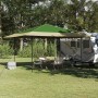 Carpa Tipo Dosel Pop-up Verde 400 x 400 cm tela