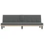 Schlafsofa mit Getränkehalter aus dunkelgrauem Stoff von vidaXL, Sofas - Ref: Foro24-351864, Preis: 275,49 €, Rabatt: %