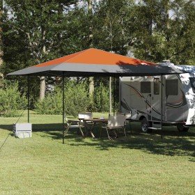 Carpa Tipo Dosel Pop-up Naranja 400 x 400 cm tela