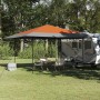 Carpa Tipo Dosel Pop-up Naranja 400 x 400 cm tela