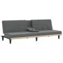 Schlafsofa mit Getränkehalter aus dunkelgrauem Stoff von vidaXL, Sofas - Ref: Foro24-351864, Preis: 275,49 €, Rabatt: %