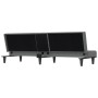 Sofa bed with cup holder dark gray fabric by vidaXL, Sofas - Ref: Foro24-351864, Price: 280,74 €, Discount: %