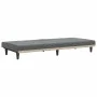 Schlafsofa mit Getränkehalter aus dunkelgrauem Stoff von vidaXL, Sofas - Ref: Foro24-351864, Preis: 275,49 €, Rabatt: %