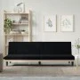 Black fabric sofa bed with cup holder by vidaXL, Sofas - Ref: Foro24-351865, Price: 275,49 €, Discount: %