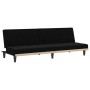 Black fabric sofa bed with cup holder by vidaXL, Sofas - Ref: Foro24-351865, Price: 280,74 €, Discount: %