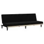 Black fabric sofa bed with cup holder by vidaXL, Sofas - Ref: Foro24-351865, Price: 275,49 €, Discount: %