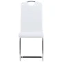 5-teiliges Esszimmer-Set Kunstleder weiß von vidaXL, Möbelsets für Küchen und Esszimmer - Ref: Foro24-3053032, Preis: 471,92 ...