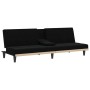 Black fabric sofa bed with cup holder by vidaXL, Sofas - Ref: Foro24-351865, Price: 280,74 €, Discount: %
