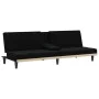 Black fabric sofa bed with cup holder by vidaXL, Sofas - Ref: Foro24-351865, Price: 275,49 €, Discount: %