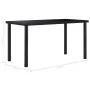5-teiliges Esszimmer-Set Kunstleder weiß von vidaXL, Möbelsets für Küchen und Esszimmer - Ref: Foro24-3053032, Preis: 471,92 ...