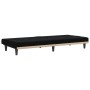 Black fabric sofa bed with cup holder by vidaXL, Sofas - Ref: Foro24-351865, Price: 280,74 €, Discount: %