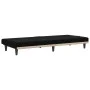 Black fabric sofa bed with cup holder by vidaXL, Sofas - Ref: Foro24-351865, Price: 275,49 €, Discount: %