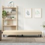 Cremefarbenes Schlafsofa aus Stoff mit Getränkehalter von vidaXL, Sofas - Ref: Foro24-351866, Preis: 280,74 €, Rabatt: %